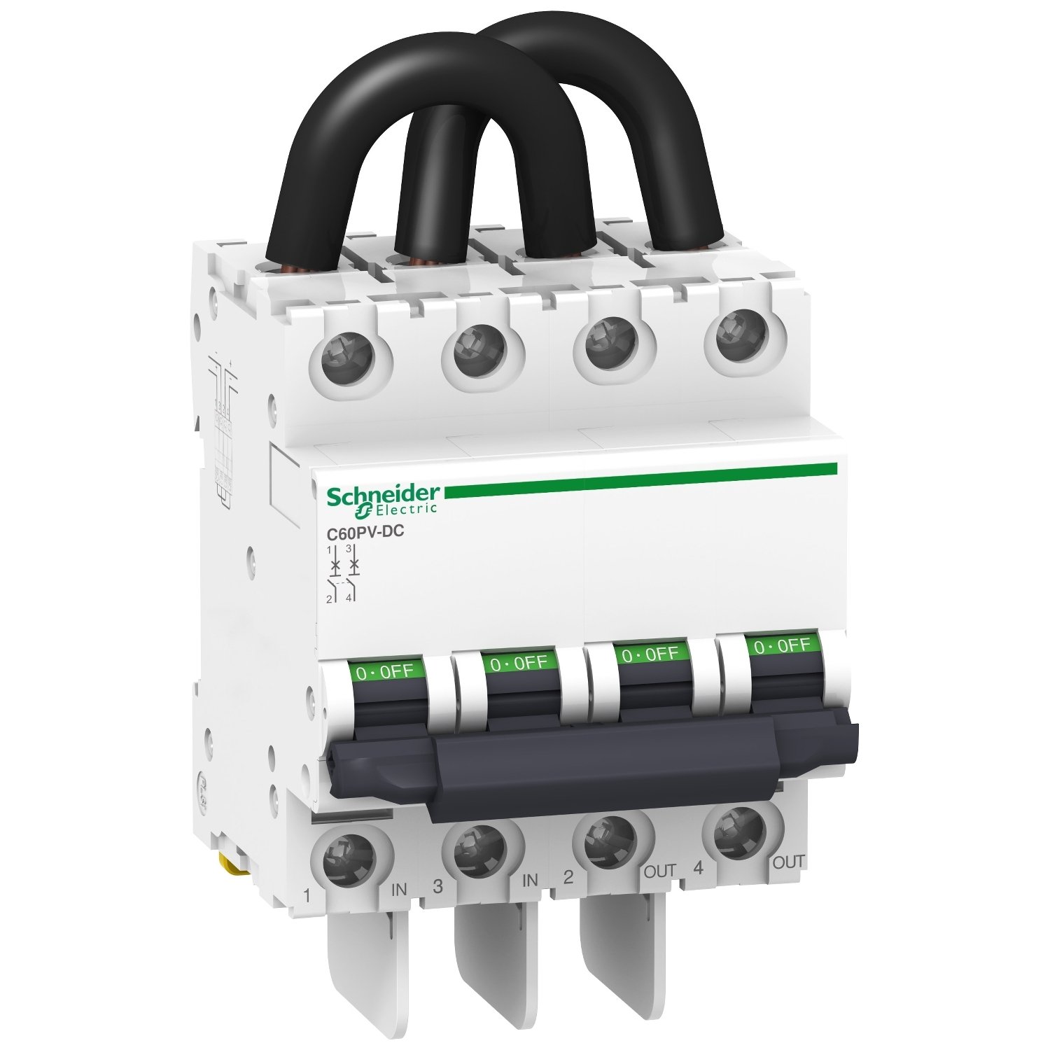 A9N61651 A9N61651 - 2X16A 1,5KA C60PV-DC OTOMATİK SİGORTA - Görsel 1