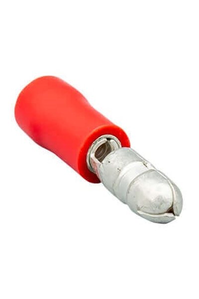 GBE1040 GBE-1040 0,50-1,50 MM İZOLELİ ERKEK TERMİNAL UÇLARI 200 ADET - Görsel 1